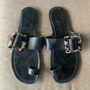 Zara buckle slide